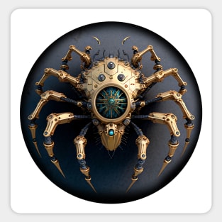 Steampunk Spider Sticker